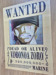 One Piece - Affiche Holographique 3D