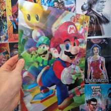Mario Affiche Holographique 3D