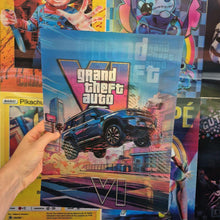 GTA 6 – Affiche Holographique 3D