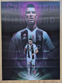 Cristiano Ronaldo – Affiche Holographique 3D