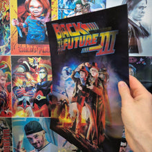 Retour vers le Futur Affiche Holographique 3D