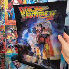 Retour vers le Futur Affiche Holographique 3D