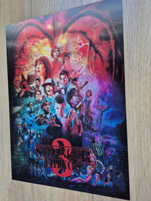 Stranger Things – Affiche Holographique 3D