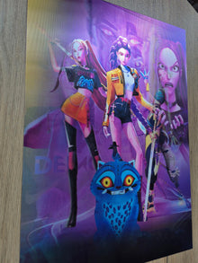 K-Pop Demon Hunter -  Affiche Holographique 3D
