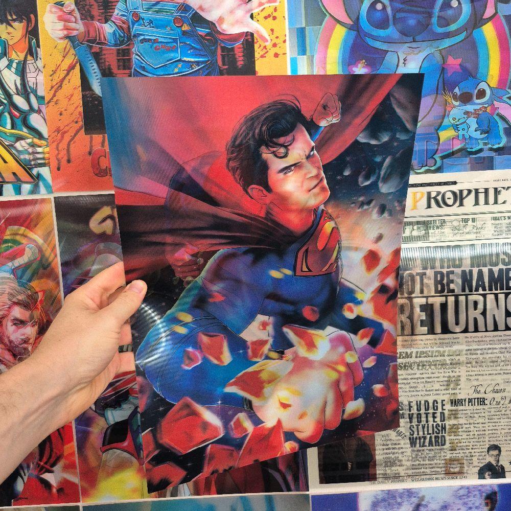 Superman - Affiche Holographique 3D