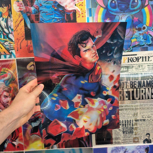 Superman - Affiche Holographique 3D