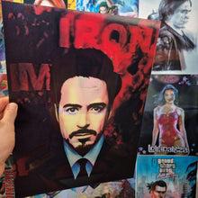 Iron Man Affiche 3D Holographique