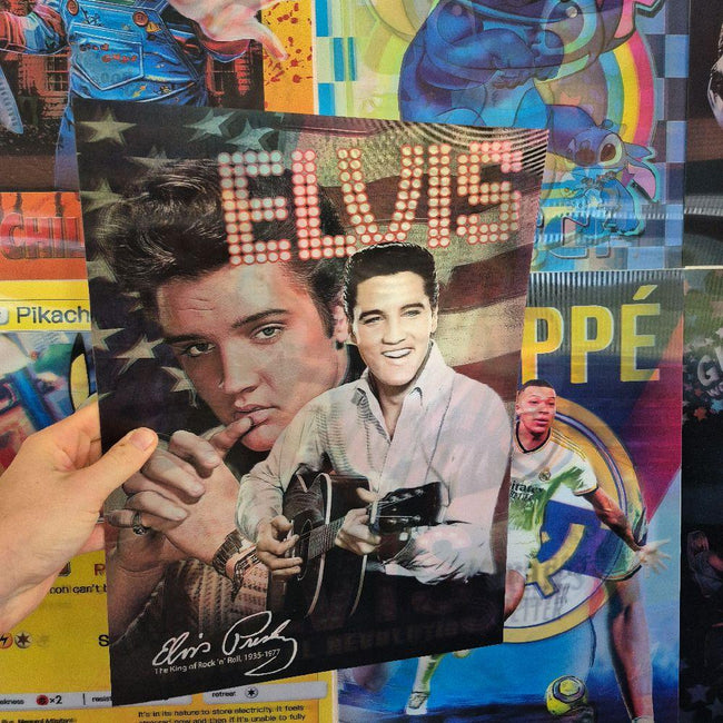 Elvis Presley  – Affiche Holographique 3D