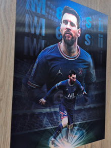 Lionel Messi – Affiche Holographique 3D