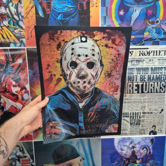 Freddy Kruger – Affiche Holographique 3D