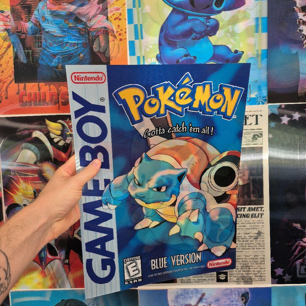 Pokémon Affiche Holographique 3D