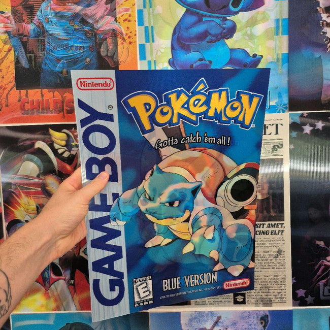Pokémon Affiche Holographique 3D