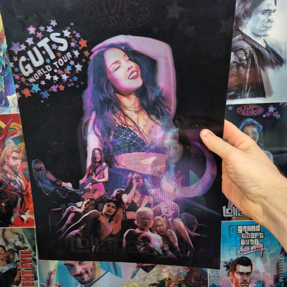 Olivia Rodrigo Affiche Holographique