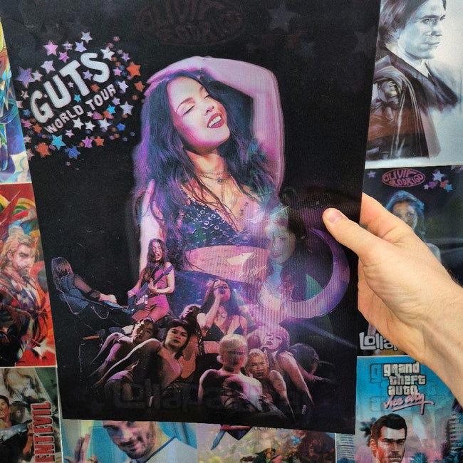 Olivia Rodrigo Affiche Holographique