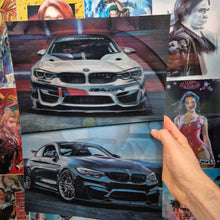 BMW Affiche Holographique 3D