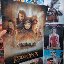 Seigneur des Anneaux Affiche Holographique 3D