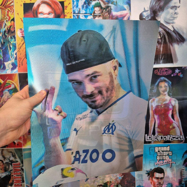 JUL Affiche Holographique 3D