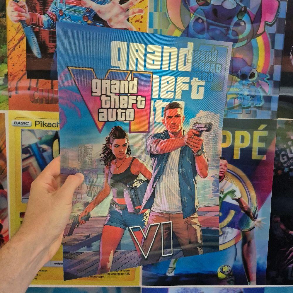 GTA 6 – Affiche Holographique 3D