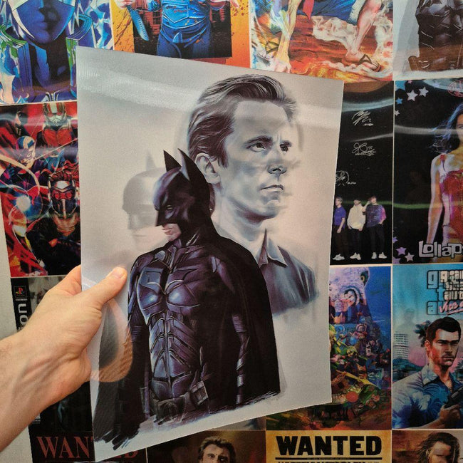 Batman Affiche Holographique 3D