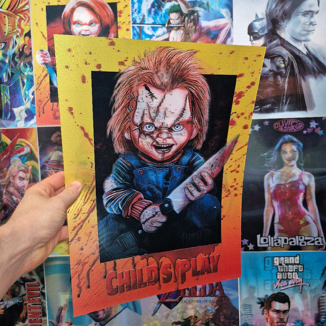 Chucky Affiche Holographique 3D