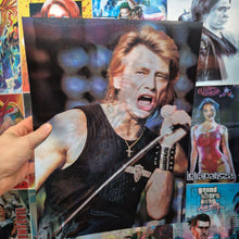 Johnny Hallyday Affiche Holographique 3D