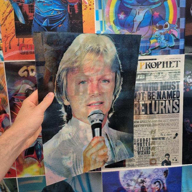 Claude François  – Affiche Holographique 3D
