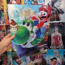 Mario Affiche Holographique 3D