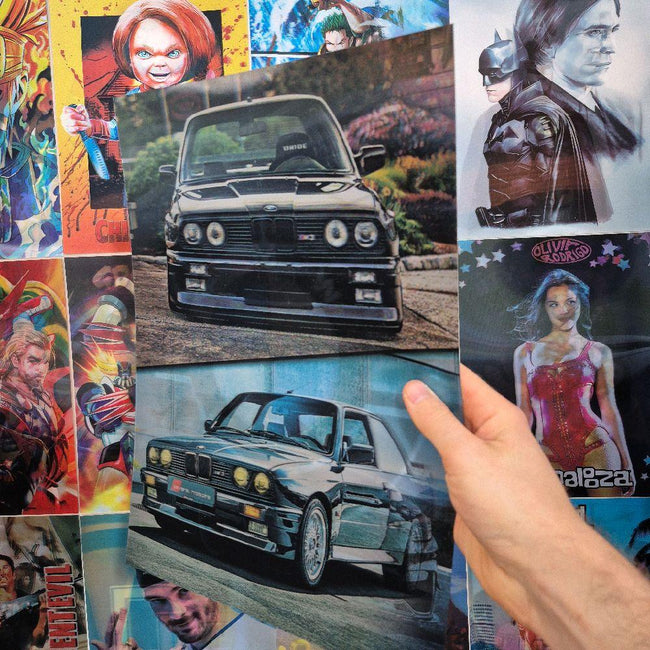 BMW Affiche Holographique 3D