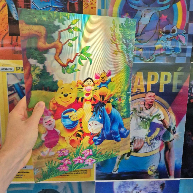 Winnie L'ourson  – Affiche Holographique 3D