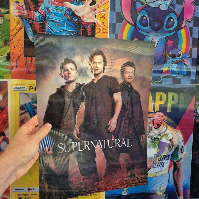 Supernatural – Affiche Holographique 3D