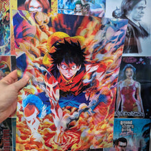 One Piece Affiche Holographique 3D