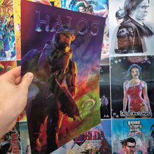 Halo Affiche Holographique 3D