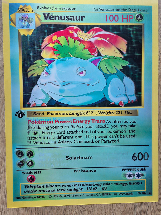 Pokémon - Affiche Holographique 3D