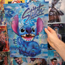 Stitch Affiche Holographique 3D