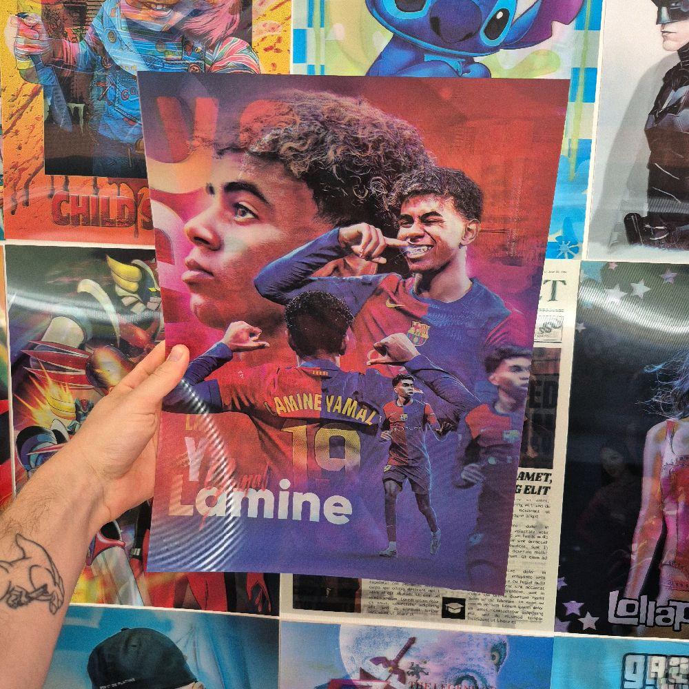 Yamine Yamal – Affiche Holographique 3D