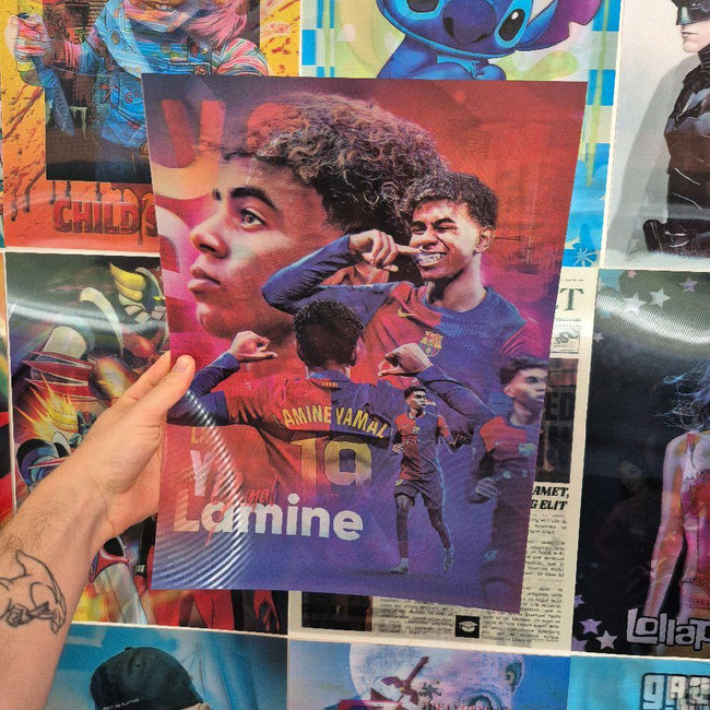 Yamine Yamal – Affiche Holographique 3D