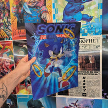 Sonic - Affiche Holographique 3D