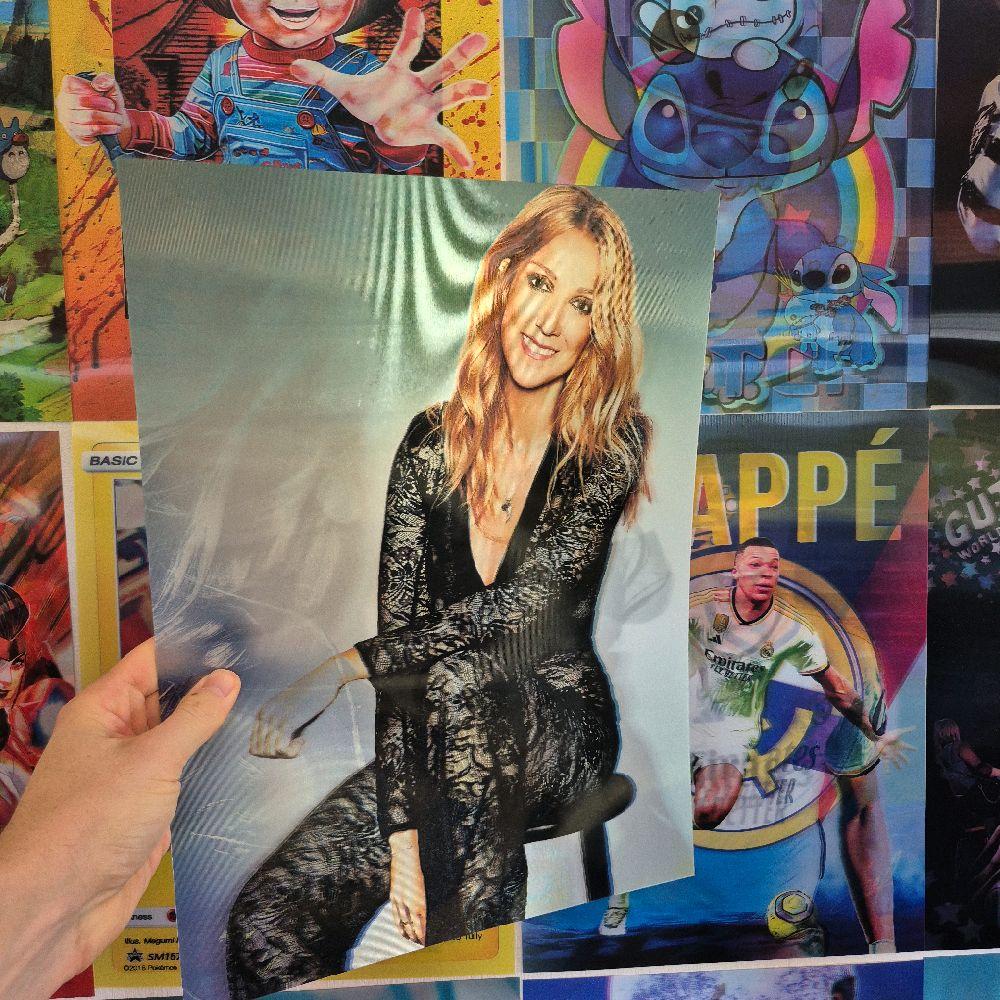 Céline Dion  – Affiche Holographique 3D